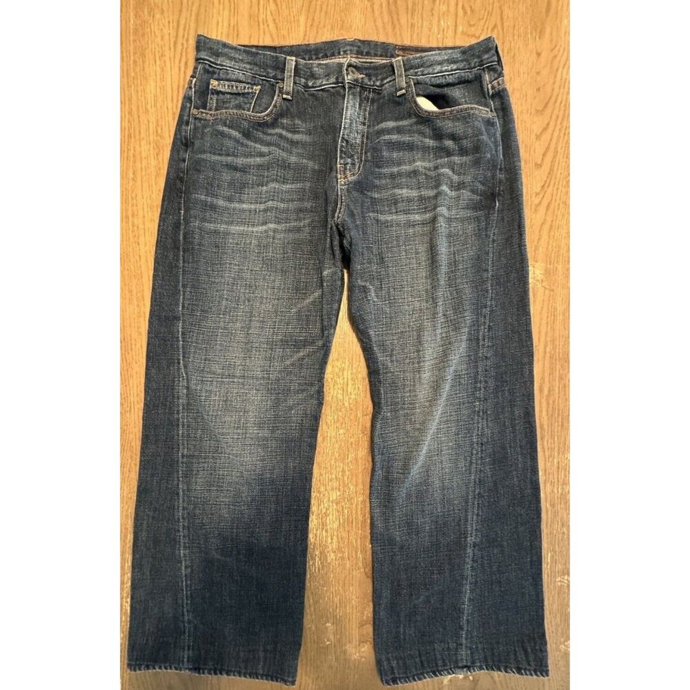 Vintage Chip & Pepper Los Angeles MADE USA MEN'S 34 Distressed Pocket Dark Jean